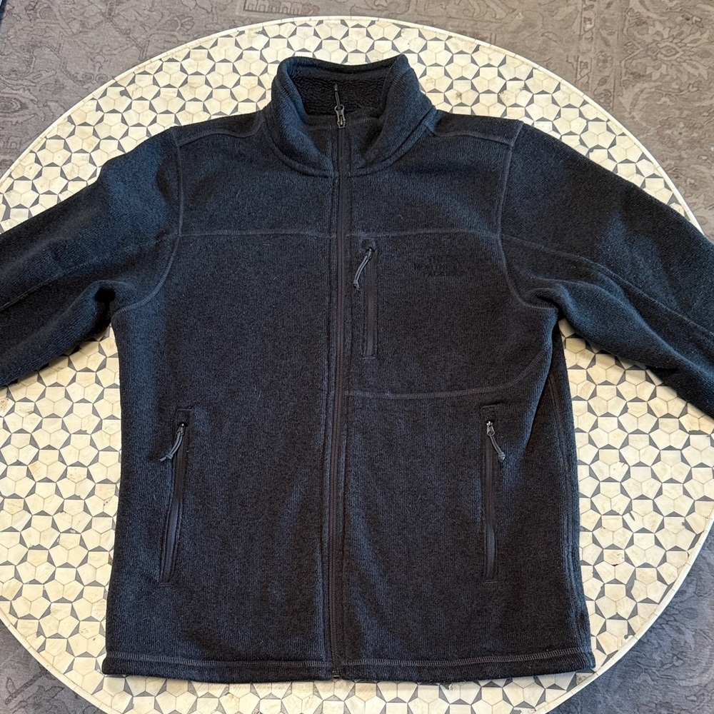 North Face zip up fleece